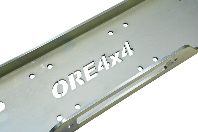 Piastra Di Montaggio Per Verricello Zincata - Supporto Per Argani Fino A 13.500 Lb - Foto 2