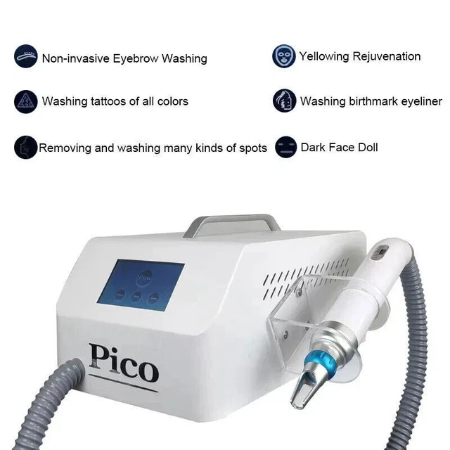 ND Yag Laser, Tattooentfernung, Akne, Multifunktionsgerät, Picolaser, Straffung