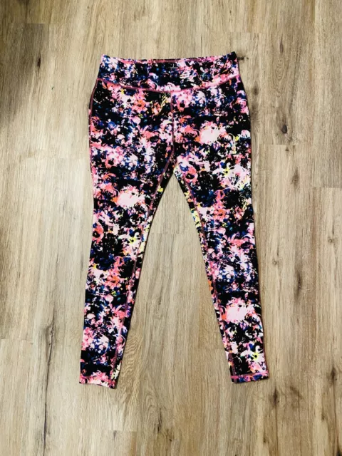 Mossimo Supply Co. Women’s Floral Print Workout Yoga Legging Pants SZ L