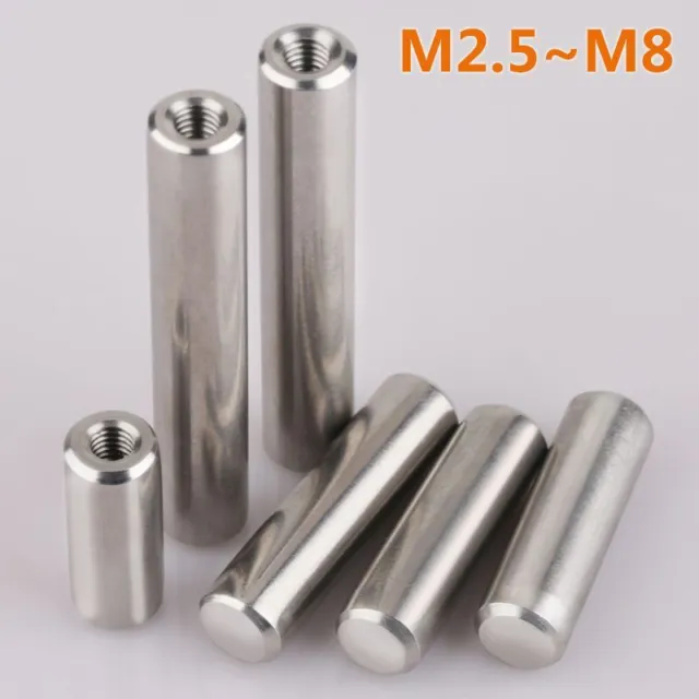 Internal Thread Cylindrical Pin with Hole Stainless Steel Dowel GB120 M2.5 to M8