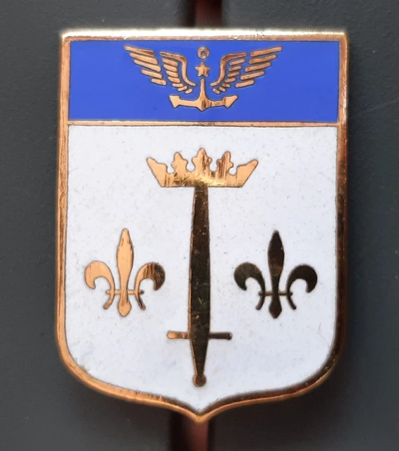 INSIGNE AÉRONAVALE FLOTTILLE 35F PH JEANNE D'ARC 1980s Marine ORIGINAL ...