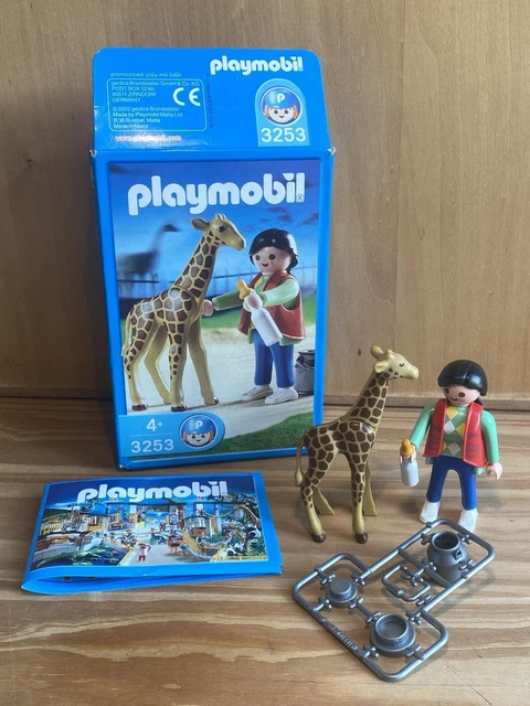 Playmobil 3242 - Gardien de zoo & véhicule - Jeux & Jouets