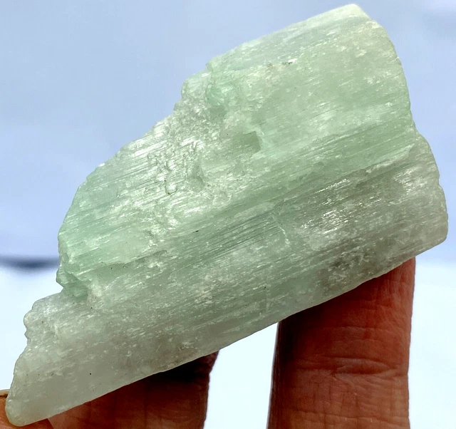 30 Gram Stunning Quality Radiated Complex Light Green Color Kunzite Crystal @AFG