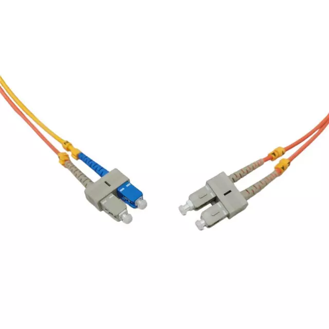 Belkin 10m Fibre Optic Duplex Patch Cable SC/ST Orange F2F9027710M