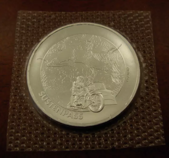 Switzerland 2020 Silver 20 Francs Susten Pass Original Mint Sealed BU