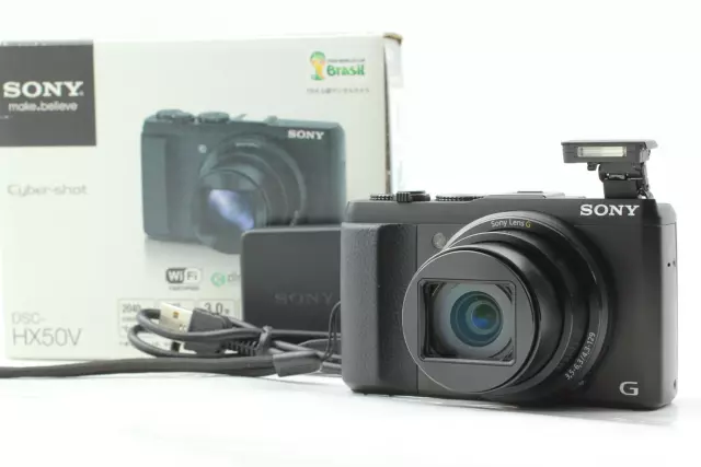 [Almost MINT] Sony CyberShot DSC-HX50V 20.4MP 30x Optical Digital Camera JAPAN