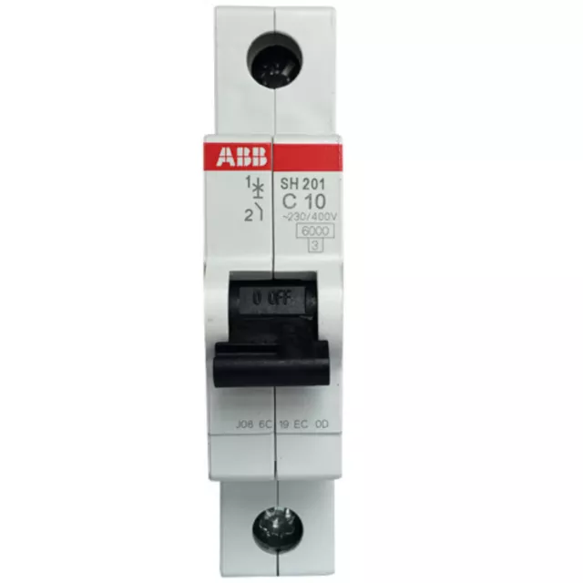 ABB Miniature Circuit Breaker Single Pole 1P C Type 10 20 16 25 32 40Amp 6KA MCB