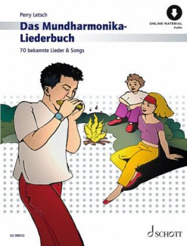 Das Mundharmonika-Liederbuch|Perry Letsch|Broschiertes Buch|Deutsch