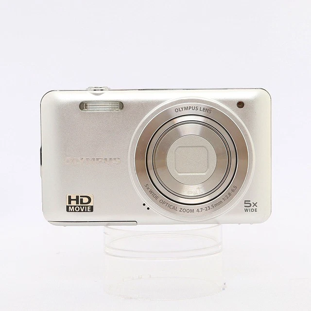 【美品・箱付き】OLYMPUS VG-140 デジタルカメラ シルバー OLYMPUS Digital Camera VG-140 SLV Silver 14.0MP wide angle