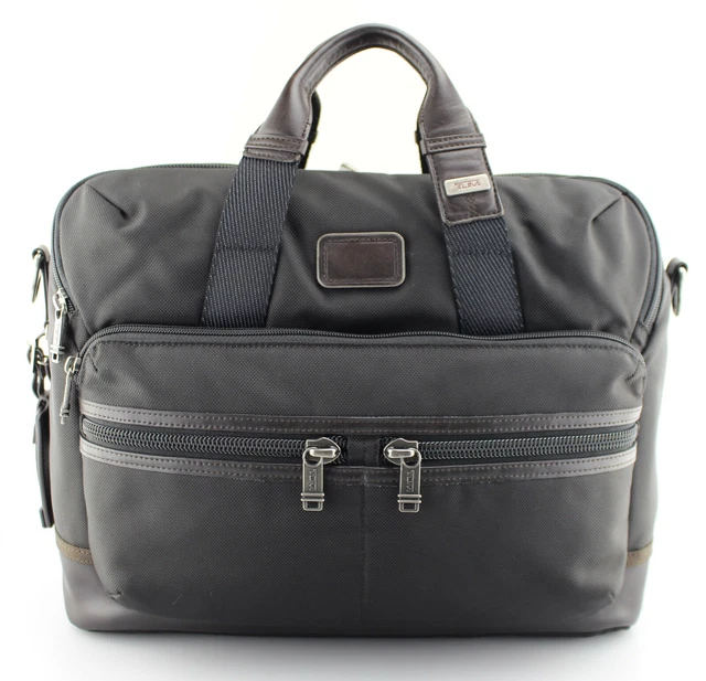 TUMI 'Alpha Bravo Patrick' Hickory Brown Nylon Laptop Briefcase - 222644HK2