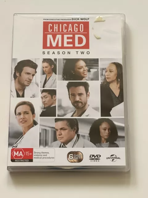 Chicago Med, Season 2, DVD, 6 Disc, Region 2&4!