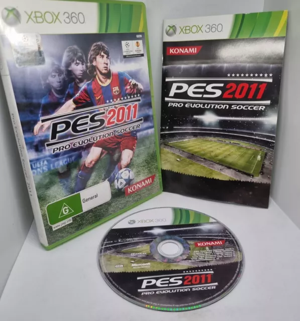 PRO EVOLUTION SOCCER 6 XBOX 360 - PAL - CASE - 2 COVERS - MANUAL