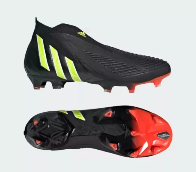 ADIDAS PREDATOR EDGE.1 FG , Comes with Adidas Bag And Shoe Remover Size 8