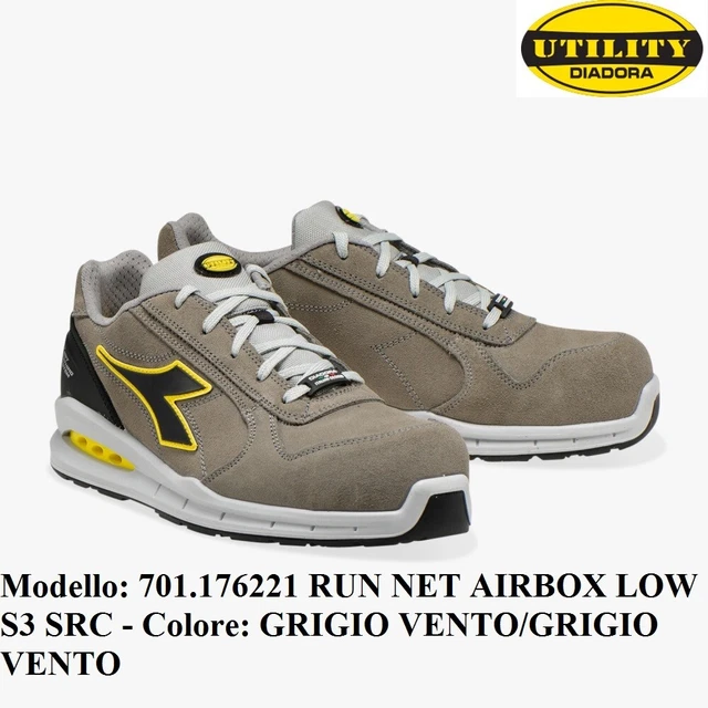 Scarpa Antinfortunistica RUN NET AIRBOX LOW S3 SRC Diadora | Martini Store