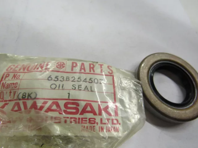 Kawasaki NOS NEW 653B254507 Oil Seal TB25457 KE KT KX KE250 KT250 KX250