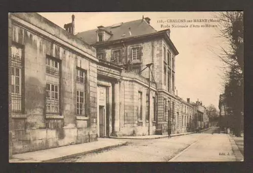 CHALONS-sur-MARNE : ECOLE NATIONALE des ARTS & METIERS