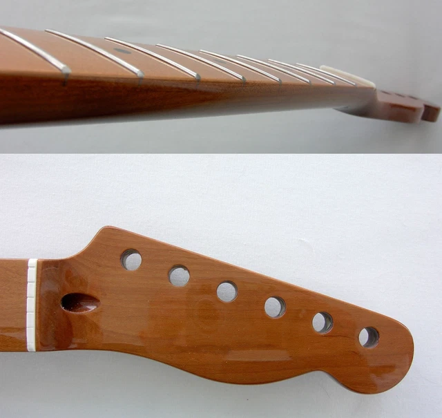 ROASTED TELECASTER 22 JUMBO Frets/Guitar Neck/Warmoth Bone Nut Fender