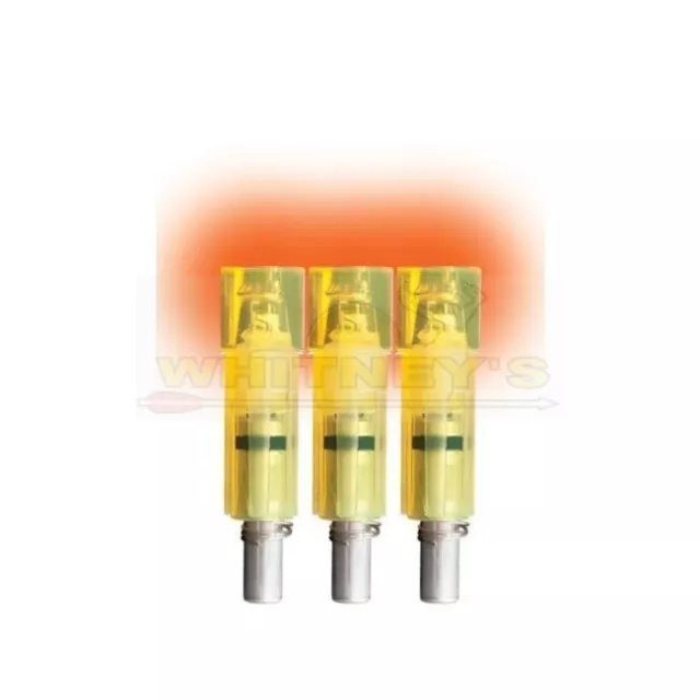 Burt Coyote Lumenok Flat Bolt Ends - Orange - 3pk - EXCF3