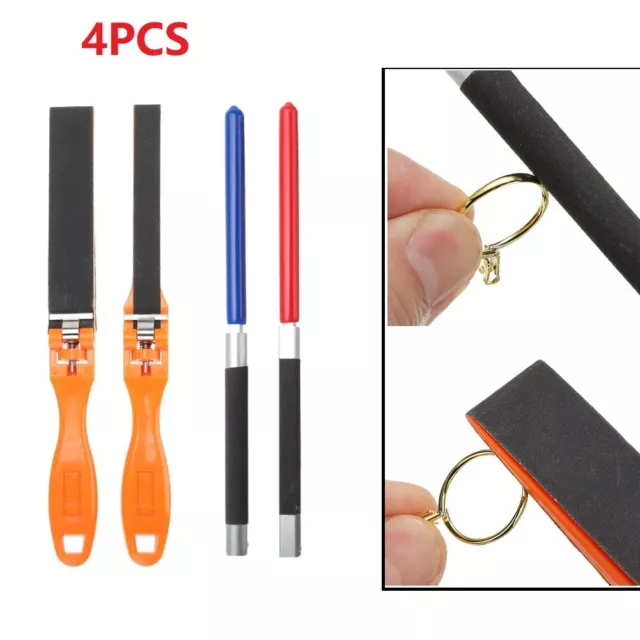 Accessori Gioie Strumenti 4pcs Lucidante Macinazione Clip Palmare Carta Abrasiva