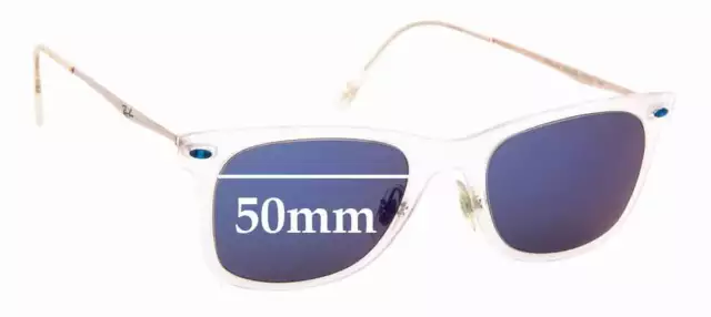 SFx Replacement Sunglass Lenses fits Ray Ban LightRay RB4210 - 50mm Wide