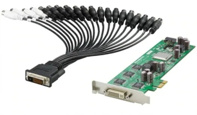 Sony NSBK-EB05 Analog Encoder Board for NSR-500 Network Server 16 Channel Camera