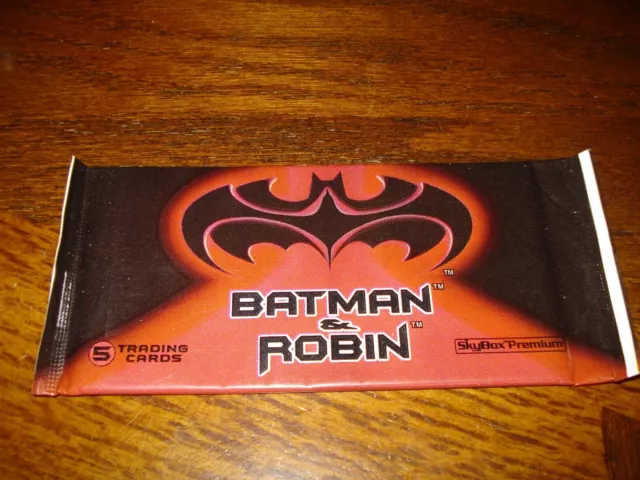 Batman & Robin 1997 Movie Trading Cards 8 Pack 1997 Skybox