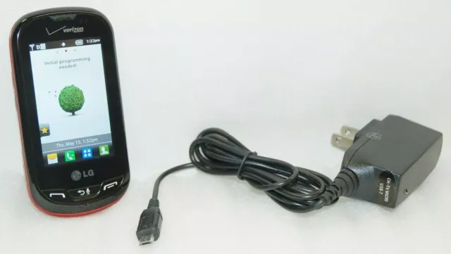 LG VN271 Extravert Verizon Full Qwerty Slider Cell Phone Touch Screen 3G Grade C