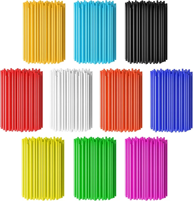 Couvre Rayon, PSLER® 72 Pièces Vélo Parlé Peaux Jantes Roue Garniture Enveloppe
