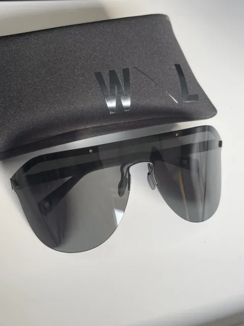 Westward Leaning Vibe 02 Sunglasses Black Unisex Lightweight Designer New