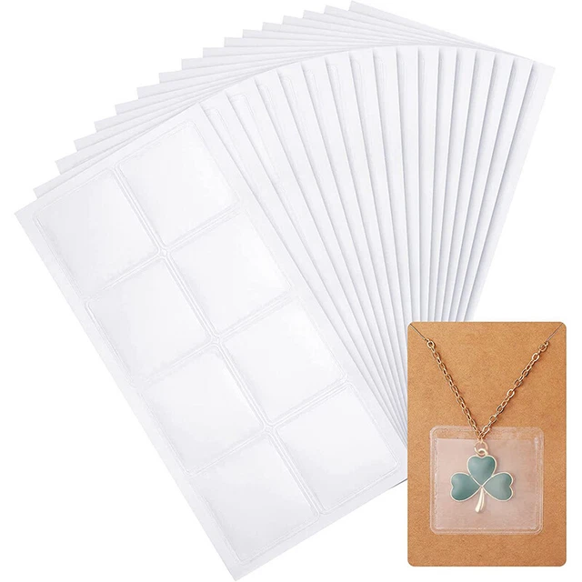 Borsa Adesiva Collana 360pz Catena Collana Sacchetti di Plastica Sigillo Autoadesivo