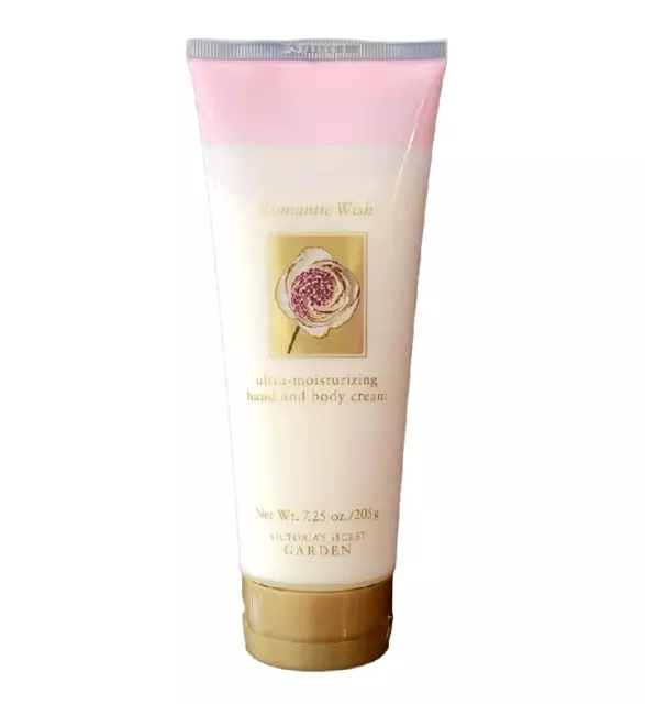 Victoria's Secret GARDEN ROMANTIC WISH Hand & Body Cream 7.25 oz. / 205 grams