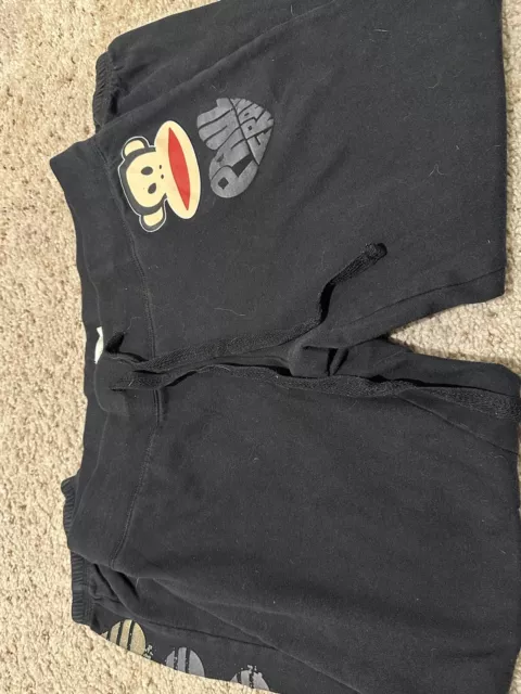 Paul Frank Monkey Capri Sweatpants Juniors Heather Gray  Small