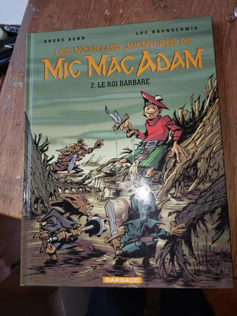 Mic Mac Adam (Les Nouvelles Aventures De) Tome 2 Benn Bd Eo Dargaud Tbe