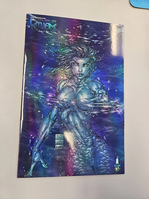 Fathom #9 Holofoil Variant - 1999 - Michael Turner - Image Top Cow Aspen