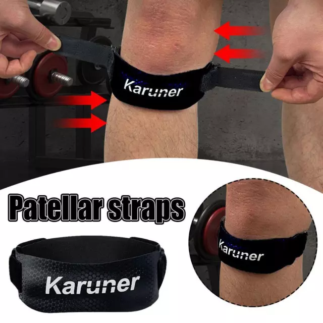 Knee Strap Compression Brace Support Patella Sport Joint Arthritis Stabiliz K8H6
