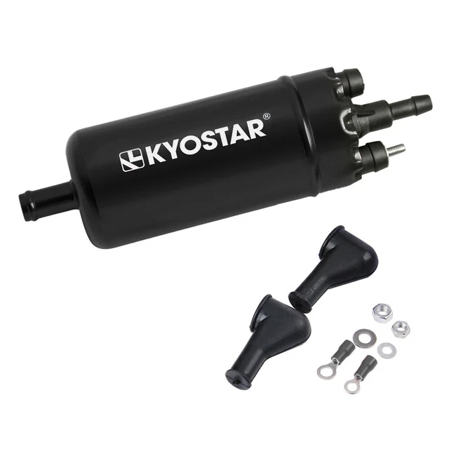 Electric Fuel Pump Universal Inline High Pressure With Installation Kit Fit Bmw 318i 325e 325i 528e Mitsubishi Starion Tredia Volkswagen Transporter