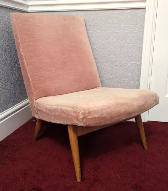 Vintage PARKER KNOLL Andante Cocktail / Lounge Chair c.1960 Mid Century PK945/7