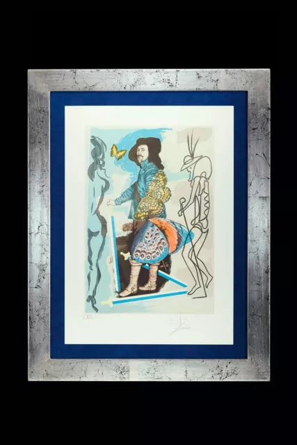 Litografía Salvador Dalí – 1977 – Le Courtier