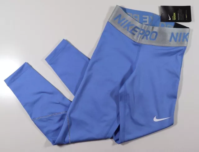 Collant Stretti Nike Pro Warm Sparkle Training Royal Pulse Cu8445-478 Bambini Ragazze S