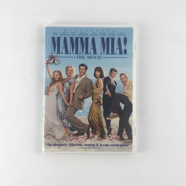 Mamma Mia! [2008, Widescreen, DVD] Excellent Condition