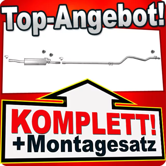 Auspuff für MERCEDES SPRINTER (906) 309 311 313 315 CDi mit DPF XLWB-längste (A)