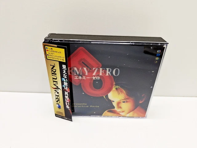 Enemy Zero Sur Saturn - 1ère Édition Japonaise - Complet Avec Spine Card - Bon état