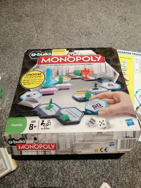 Monopoly Build HASBRO U-BUILD MONOPOLY Family Board Game head teachers award £8.99 ...