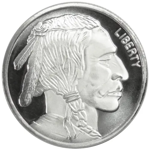 1 oz Silver Mason Mint Buffalo Round