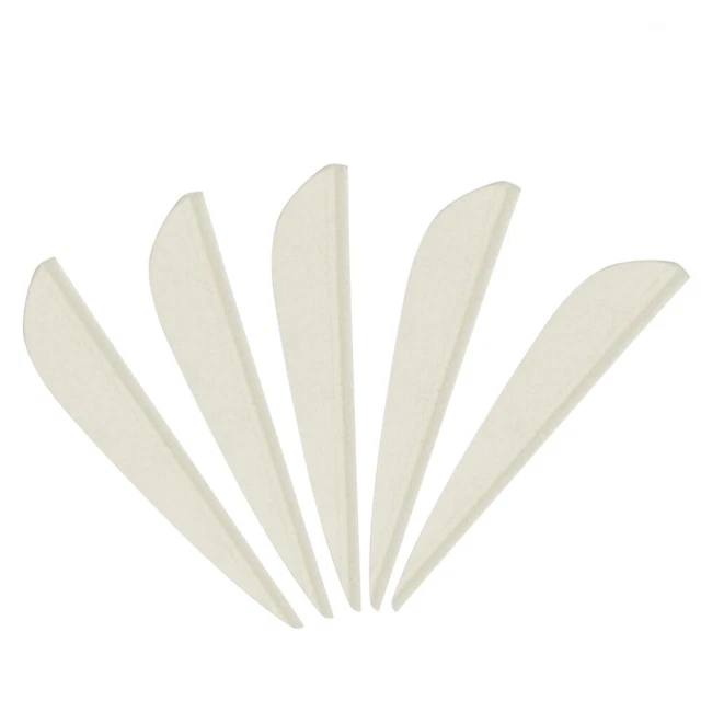 Lot De 100 Plumes De Flèche Tir à L'Arc – Pleine Longueur 10,5 Pouces, Aile Gauche Gris