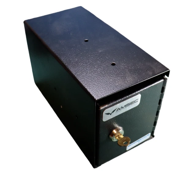 AMSEC TB0610-1T Under counter Safe, 7-Pin Radial Key Camlock, Heavy Solid Steel