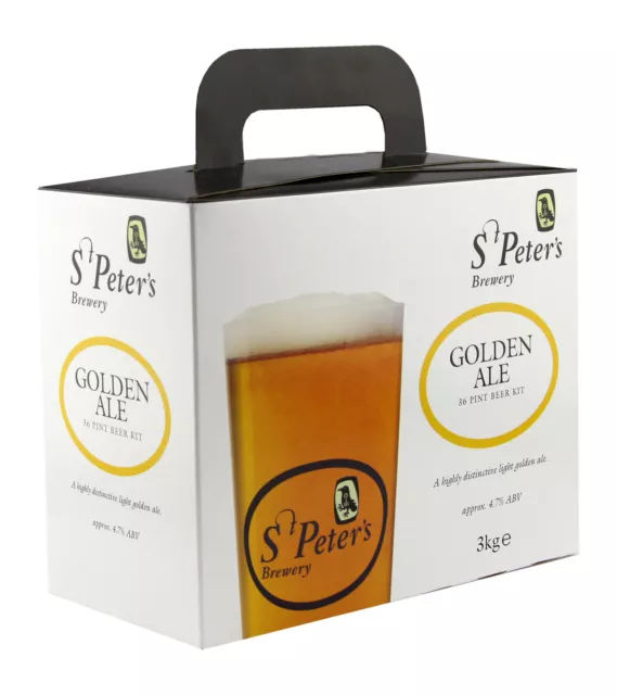 St Peters Brewery Real Ale Home brew beer kit. Choice of any three.