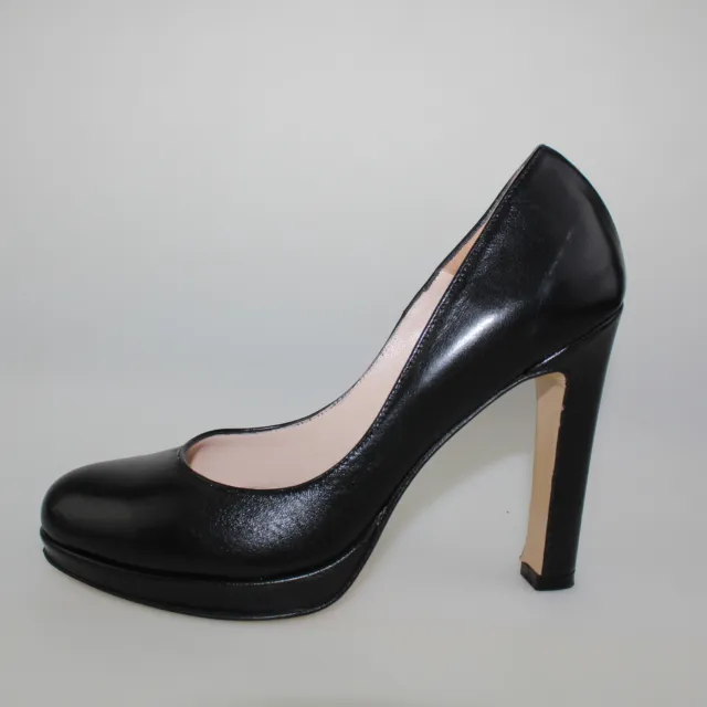 Chaussures Femme GAIA ALTIERI 37 Ue Éscarpins Noir Cuir DC203-37