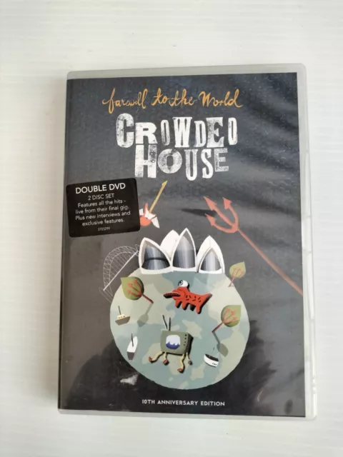 CROWDED HOUSE – Farewell To The World 10th Anniversary Edition DVD  $8.00 PicClick AU