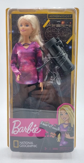 2018 National Geographic You Can Be Astrophysicist Barbie Doll / Mattel GDM47